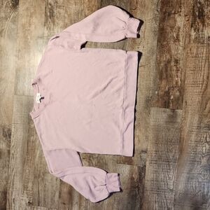 ❤️ 3/$20 bundle me! Oli Viv women's crop sweatshirt size large off purple